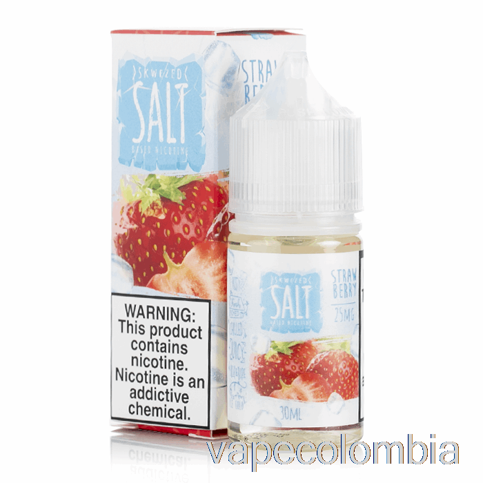 Vape Kit Completo Ice Strawberry - E-líquido Con Sal Skwezed - 30ml 50mg